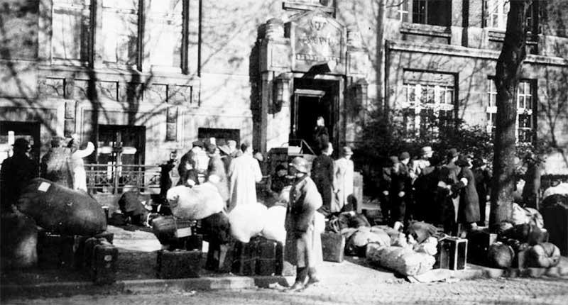 evacuation of jews poland 1