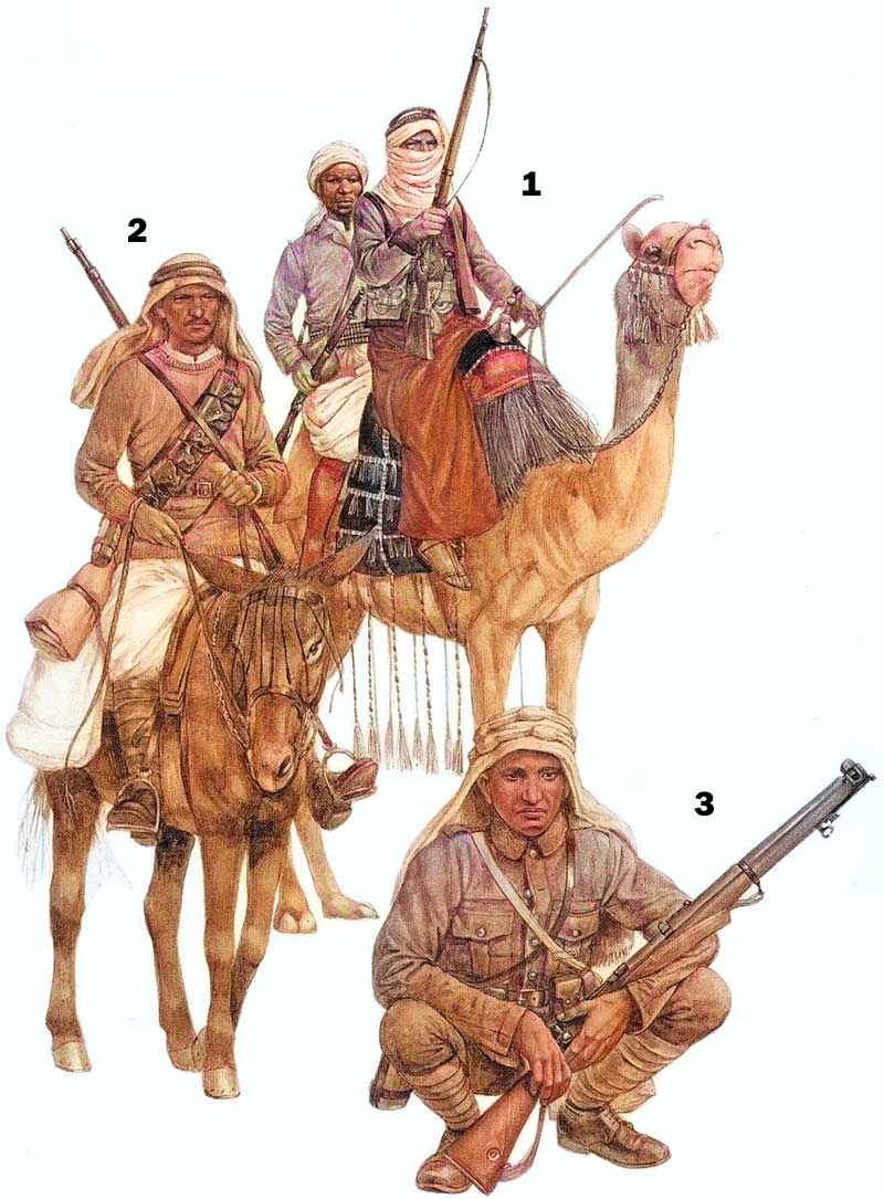 arab revolt world war i uniforms 1