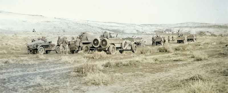 armored cars northern arab army 1918