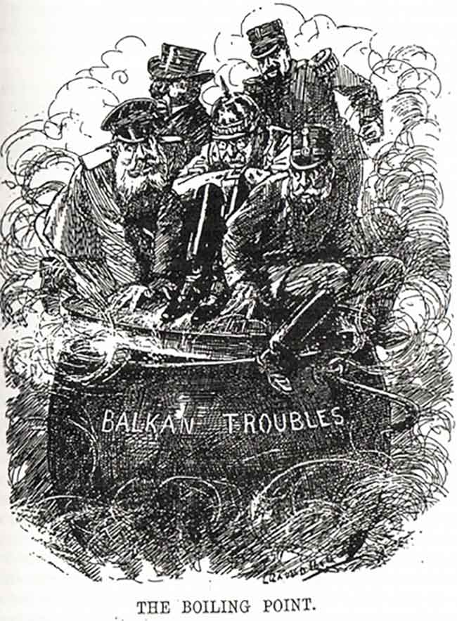 balkan troubles 1912