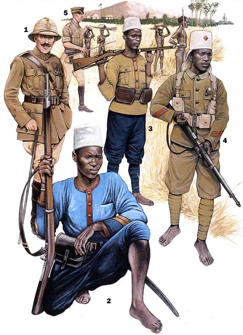 belgian uniform africa world war i