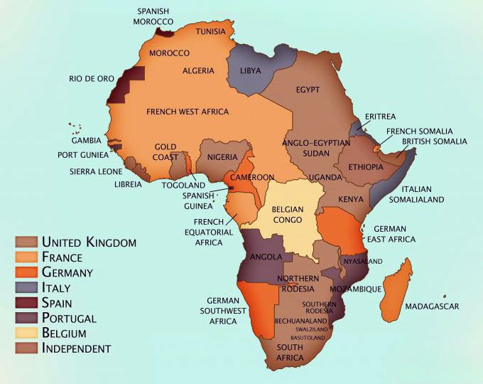 colonial africa during world war i