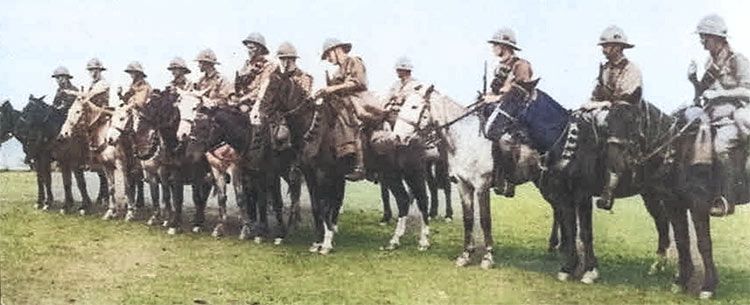 east african mounted rifles patrol 1915