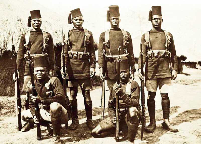 east african soldiers world war i