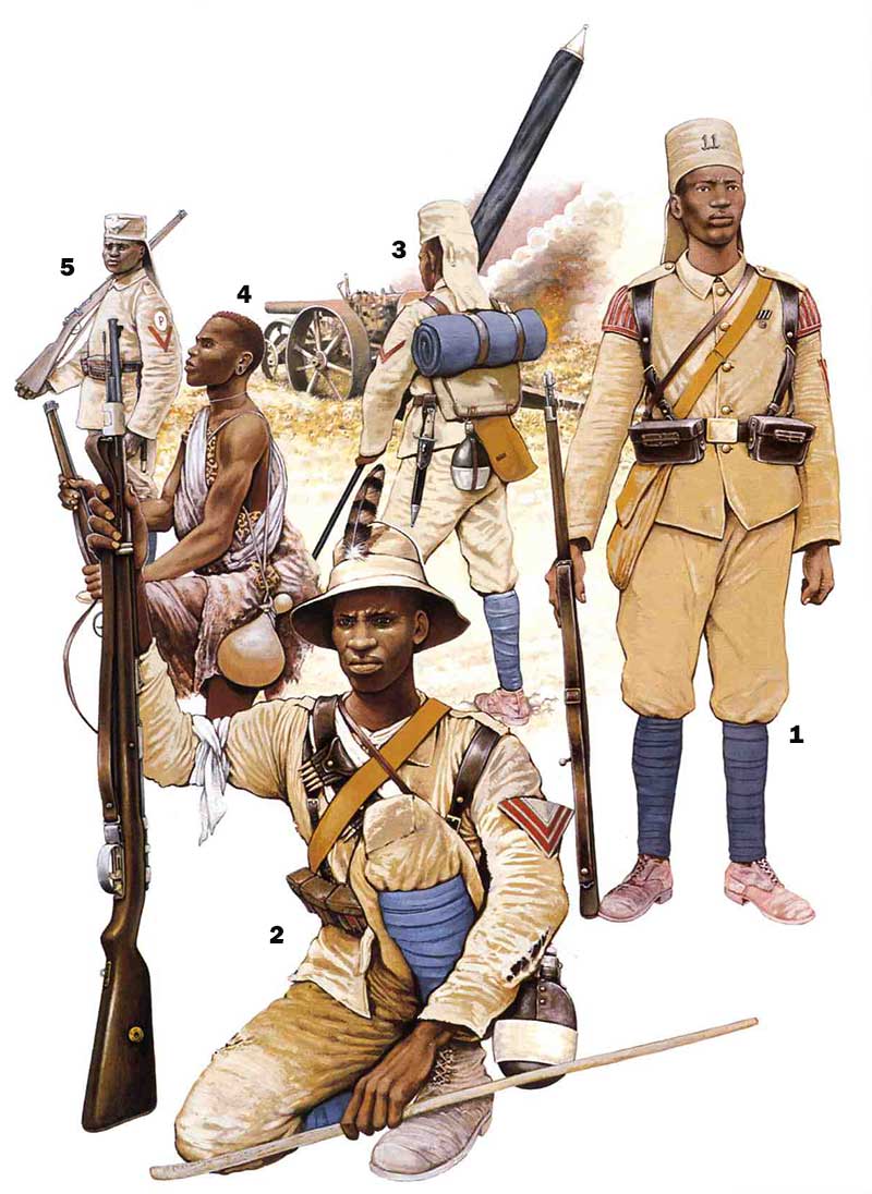 german schutztruppe uniform africa world war i local forces