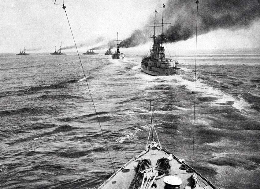 german ships battle jutland