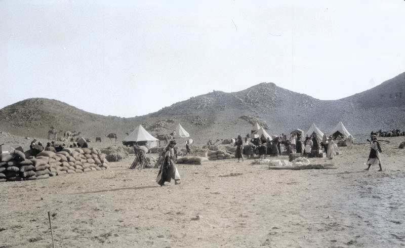 headquarter tents at nakhl mubarak