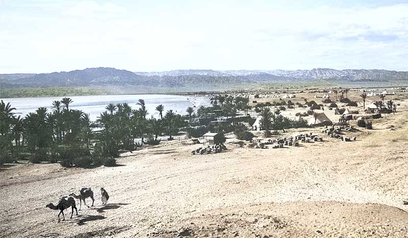 the port city of aqaba