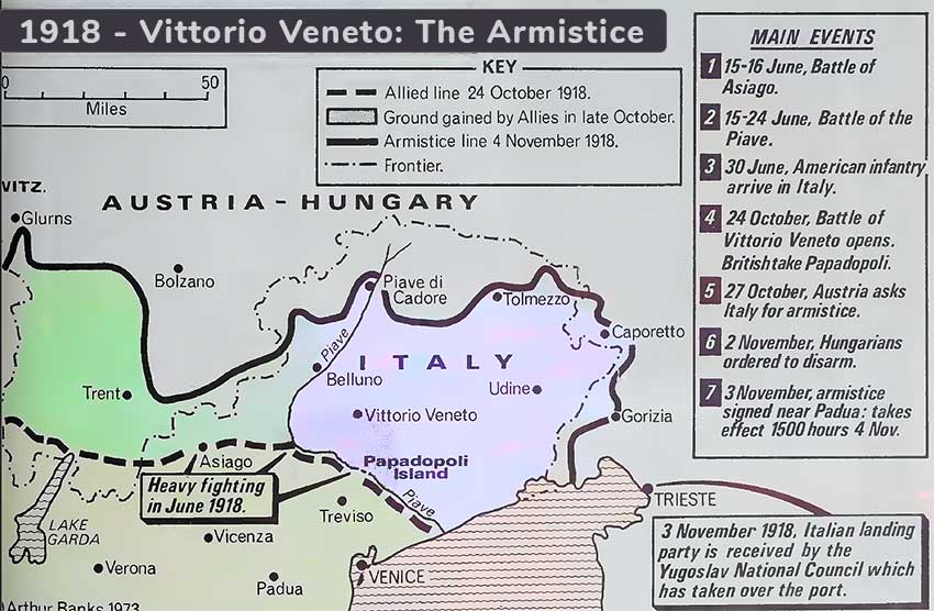 wwi vittorio veneto armistice