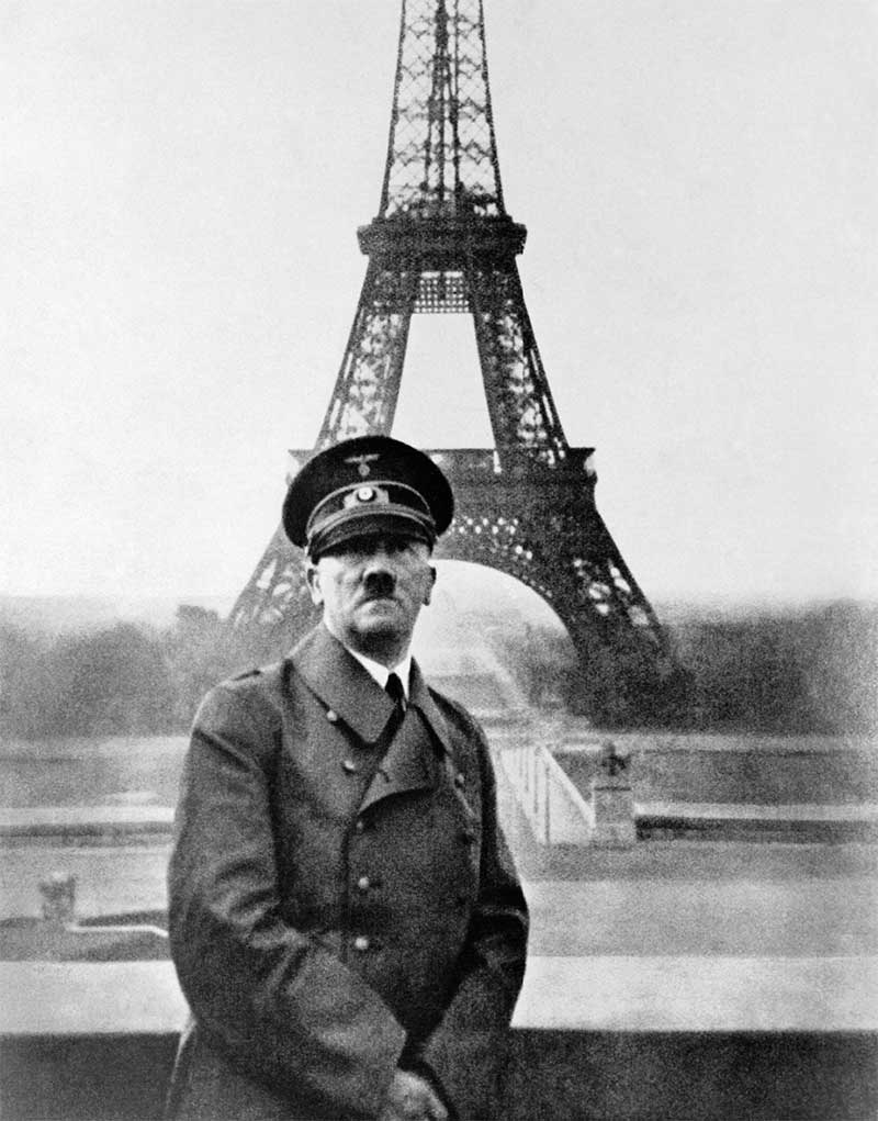 hitler paris 1940