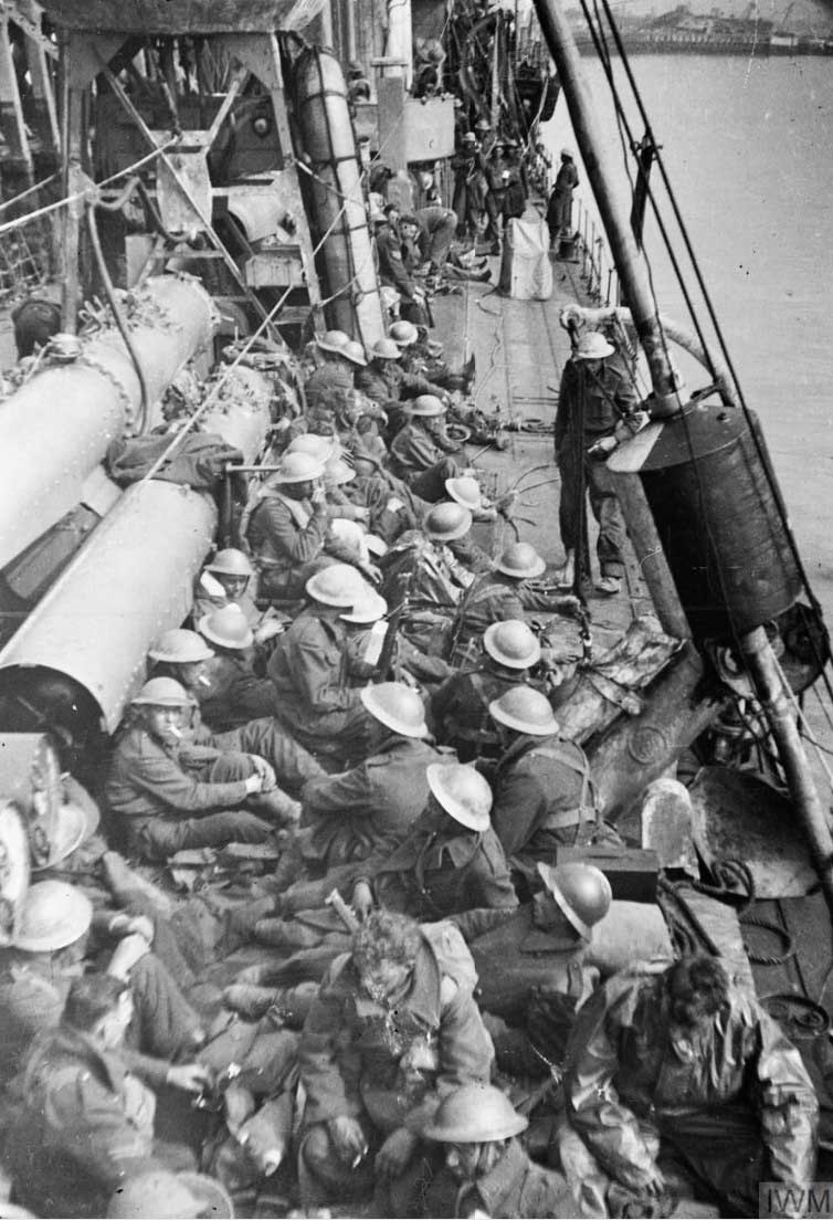 rescued troops dunkirk may 1940