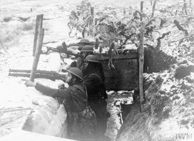 royal fusiliers trench maginot line 1940