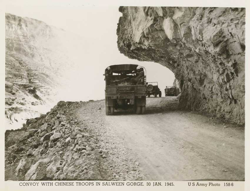 burma road in 1945