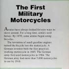 Preview: Military Motorcycles - 1997