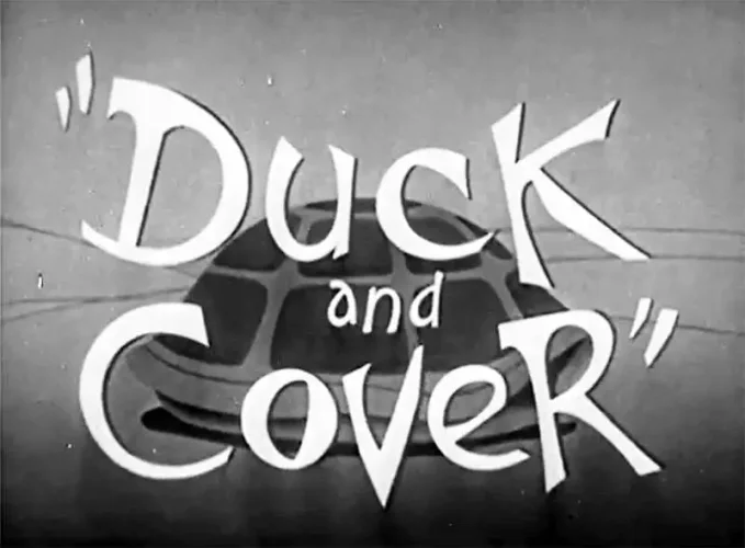 Duck and Cover - 1951 - Famous Civil Defense Film - Bert the Turtle says Duck and Cover