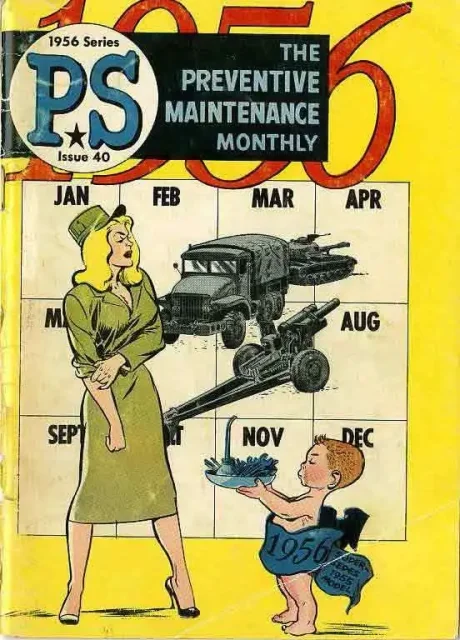 PS Magazine, the Preventive Maintenance Monthly - 1956 Editions