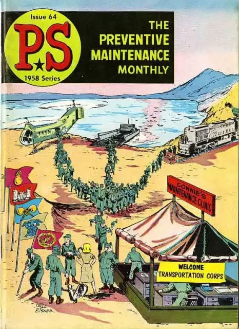 PS Magazine, the Preventive Maintenance Monthly - 1958 Editions