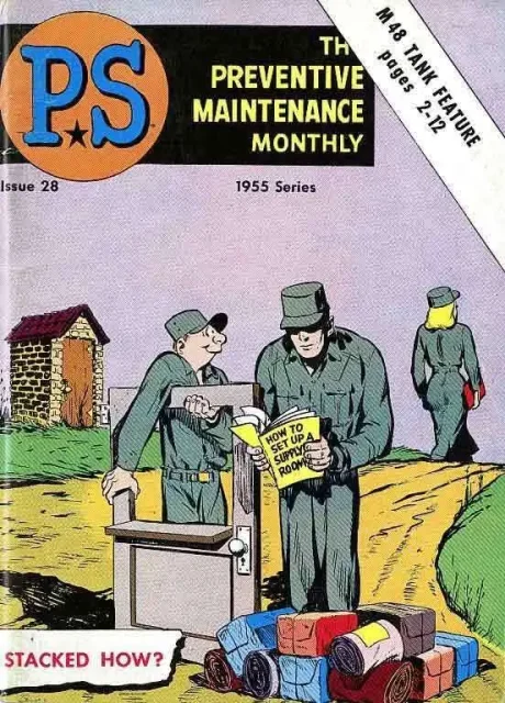 PS Magazine, the Preventive Maintenance Monthly - 1955 Editions