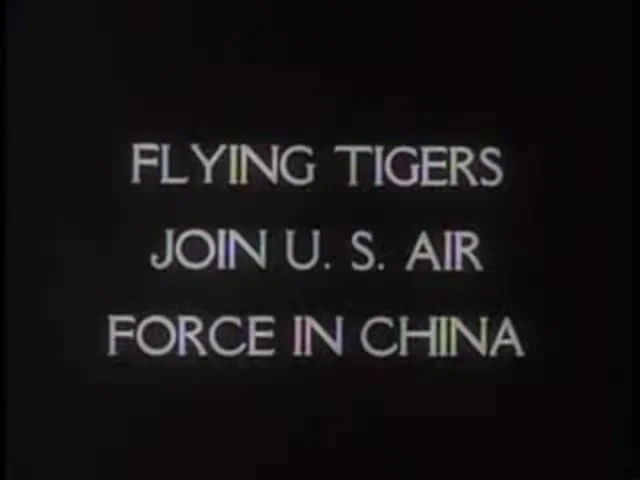 Flying Tigers join U.S Air Force in China